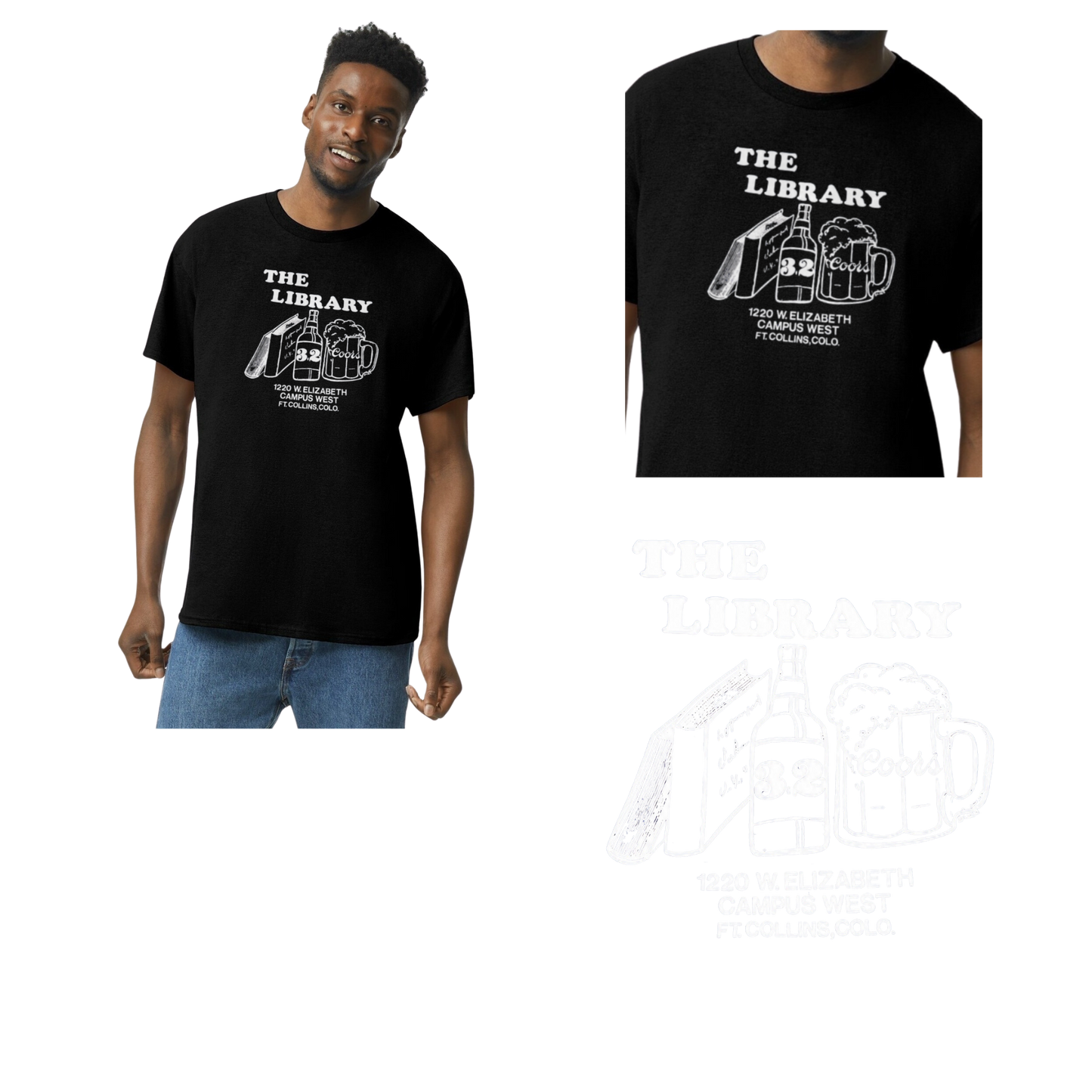 FC1 RETRO TEE - LIBRARY